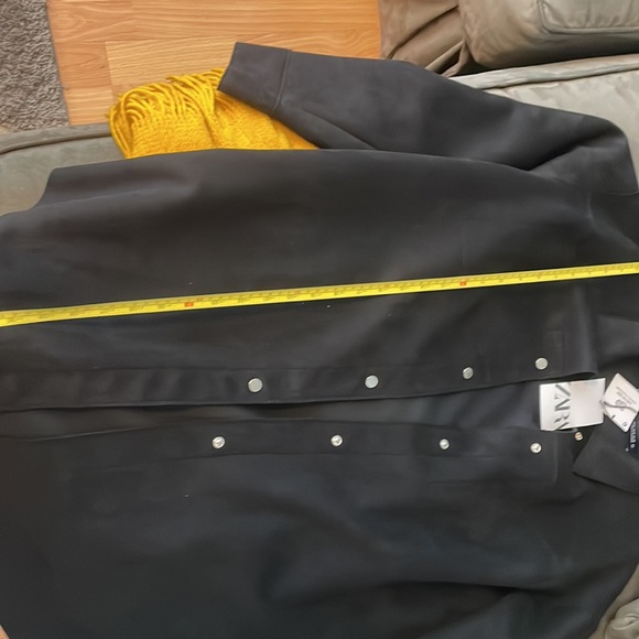 Zara soft sueded button up to wear over dresses or on its own - Picture 4 of 5